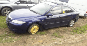 Mazda 6 02-07 Maska lampa zderzak pas atrapa 25E 8