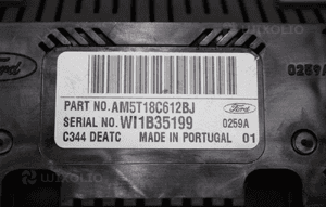 Panel klimatyzacji Ford C-MAX 2