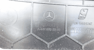 Mercedes vito W447 2014- listwa nakładka bagażnika A4476905900 5