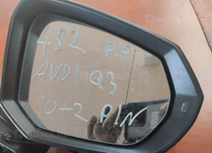Lusterko prawe przód przednie audi Q3 ii 2 102 pin 5