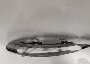 Listwa zderzak chrom przód prawa lewa mercedes W221 lift 89090209 89090208 2
