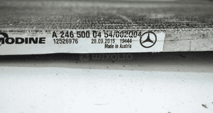 CHŁODNICA KLIMATYZACJI MERCEDES B W246 11-18 A2465000454 5