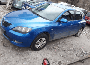 Mazda 3 BK 03-09 HB  szyba tylna boczna przednia drzwi tył w klapie 6