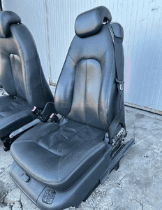 mercedes cl 215 fotel przedni lewy prawy siedzisko   kanapa skóra grzany wentylowany masaż moduł fotela 5