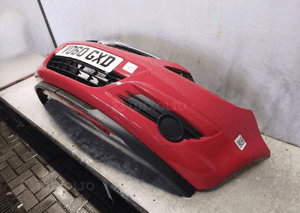 Zderzak przód przedni do opel corsa d Y547 czerwony 3