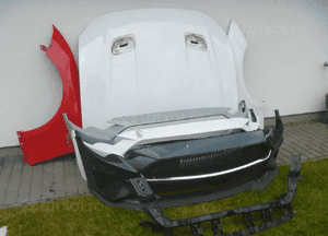 FORD MUSTANG VI LIFT 2018 ABSORBER ZDERZAKA PRZEDNIEGO ORYGINAŁ 5