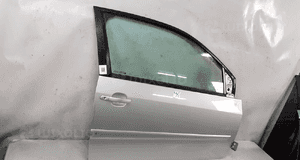 DRZWI PRZÓD PRZEDNIE PRAWE 3d 3 drzwiowy FORD FIESTA MK.6 6 VI 62 SREBRNE 2
