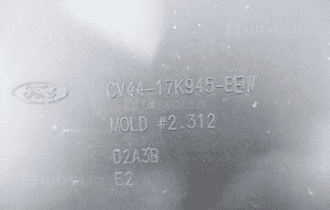 PODKŁADKA TABLICY LISTWA ZDERZAKA FORD KUGA MK2 8