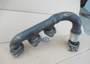 Kolektor wydechowy prawy lewy infinity fx ii lift QX70S 3.0D V6 240KM FX30d 9