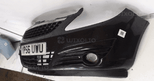 } ZDERZAK PRZÓD PRZEDNI DO OPEL CORSA D Z20R CZARNY IRMSCHER 3