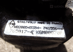 RENAULT 2.0 DCI TURBOSPRĘŻARKA H8200545354 4