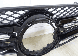 Atrapa grill zderzaka mercedes glc 253 black lift 3