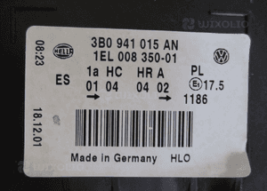 Lampa przód przednia lewa vw passat B5 lift soczewka 2001- 8