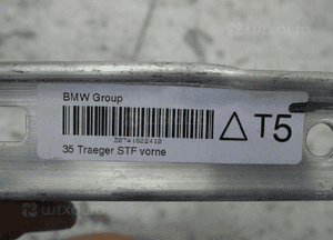 Bmw 5 G30 dolna cała belka zderzaka przednia 6