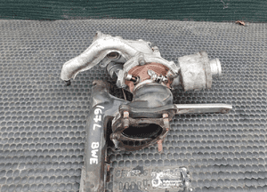 Turbina K03 53039880106 53031019571B Turbosprezarka Turbo Kolektor Wydechowy 2.0 TFSI BWE Audi A4 B7 A6 C6 Seat Exeo 6