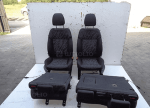 FOTELE SIEDZENIA MATERIAŁ KOMPLET PEUGEOT 3008 I 1