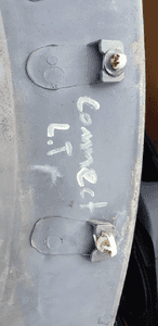 Listwa błotnika lewy tył tylna lewa Ford Transit Connect 2T14A280K97A 6