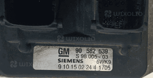Opel Zafira A Astra G 1.8 16V X18XE1 komputer sterownik silnika 90582539 2
