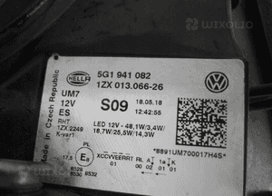 Vw golf vii lift full led idealna lampa przednia prawa 11