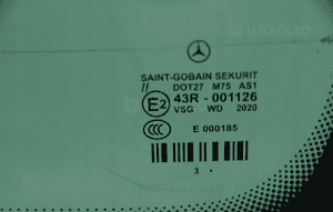 Szyba czołowa przod 03 rok mercedes sl R230 3