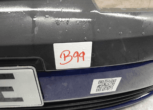 Zderzak przód przedni opel corsa c Z21B granat granatowy 5