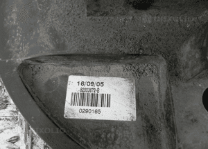 Winda Mocowanie Koła Zapasowego Renault Modus I Clio III 8200304319 6