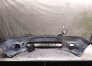 Zderzak przód przedni ford focus MK.2 2 ii lift fl H4 szary grafitowy halogeny 4
