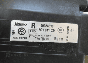 Vw golf 7 vii bi xenon led 5G1941034 5g1 10