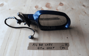 Lusterko prawe audi A4 B8 6 pin LX5V europa 2012 1