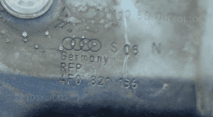 Audi A6 C6 wspornik błotnika przód prawy 4F0821136 6