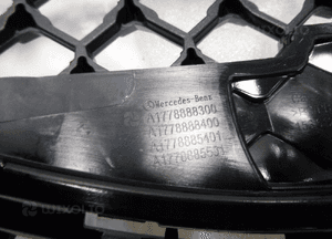 Mercedes W177 lift grill atrapa chłodnicy wlot 8