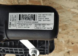 Fiat Bravo II airbag kierowcy pasazera deska 5