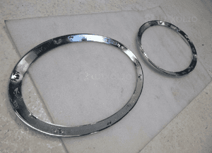 MINI COOPER F55 F56 F57 RAMKA chrom LAMPY REFLEKTORA PRAWA 5