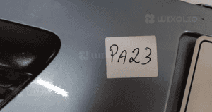 Zderzak przód przedni ford focus MK.2 ii Z3 błękitny  halogeny 2