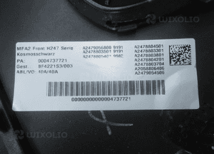 Zderzak przedni przód mercedes gla ii W247 H247 2019-2023 27