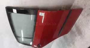 Drzwi tył tylne prawe do volkswagen vw golf v 5 plus bordo bordowa LA3X 3