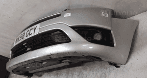Zderzak przód przedni do citroen C4 picasso ezrc srebrny halogeny 4