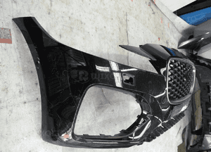 Jaguar xf lift r dynamic r sport z grilem idealny zderzak przedni 2