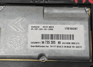 Citroen C4 Picasso I  radio wyświetlacz Navi Mp3 RNEG1 5