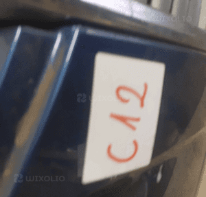 Zderzak przód przedni audi A6 C6 LZ5W niebieski halogeny 2