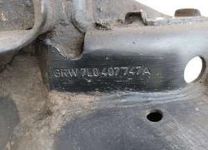 Wózek sanki belka pod silnik przód VW Touareg 7L0407747A 6