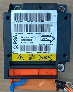 Citroen C5 I II modul sensor sterownik airbag poduszek 9648665580 9648403180 2
