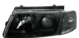 Lampy reflektory do vw passat B5 od 1996 do 08.2000 roku  H7 black  depo 2