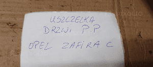 Uszczelka drzwi prawy przód przednia prawa Opel Zafira C 13259937 7