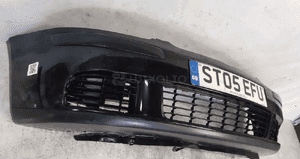 Zderzak przód przedni do volkswagen vw golf v 5 czarny LC9Z 4