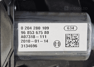 Citroen C4 Picasso I mechanizm elektryczny  hamulca ręcznego 9683024880 4