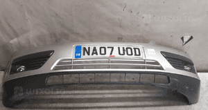 Zderzak przód przedni ford focus MK.2 2 ii 03 srebrny halogeny 1