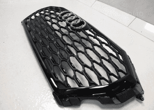 Audi Q3 83F s-line grill atrapa chłodnicy chrom czarny nowy oryginał 7