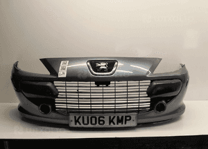 Zderzak przód przedni peugeot 307 lift fl ezwd szary 1
