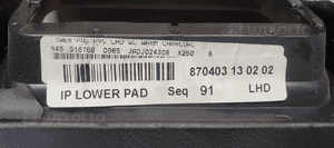 Osłona obudowa plastik pod kierownice Jaguar XF X250 6W83-044F08-C 7